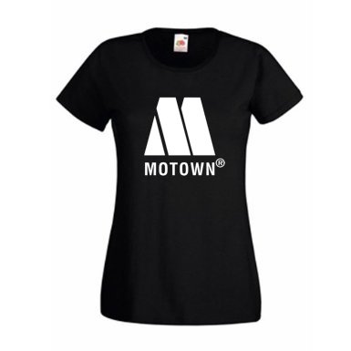 Womens Northern Soul T Shirt - Motown Logo ss228